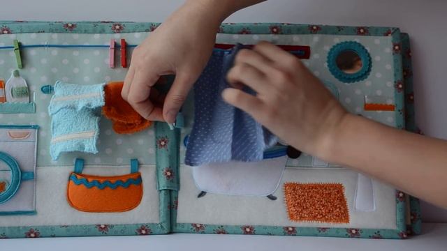 Quiet book for girls/ Dollhouse/Quiet book for toddlers/Felt book/Кукольный домик для Вари смотреть онлайн