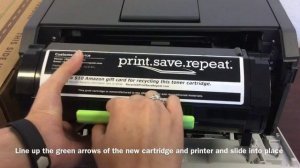 How to Replace Your Lexmark MS312 Toner Cartridge