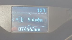 Расход топлива Ford Focus 3 МКПП 1.6 АИ-95