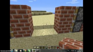 Как сделать раздвижные ворота в minecraft