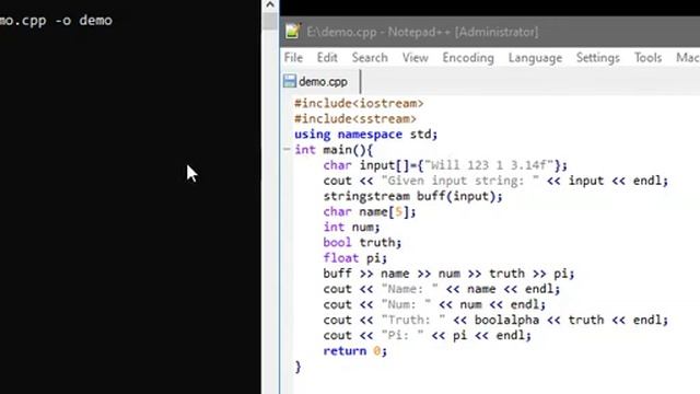 Tecq Mate | C plus plus read from input string or char array