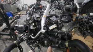 Swap GL X164 OM642 Часть 2/ Таинства мотора :)