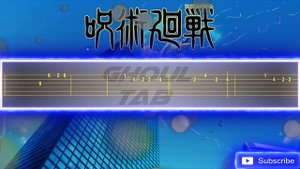 Jujutsu Kaisen Opening 3 - Ao no Sumika (Guitar Tab 譜 Tutorial)