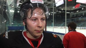 Валерий Горшков и Илья Дервук после матча против Белых Медведей (6:2)