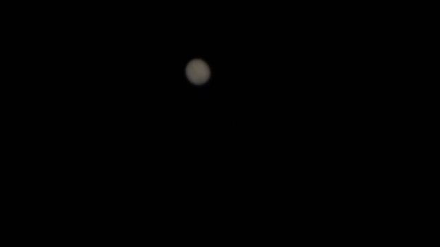 Jupiter through 8” Dobsonian telescope смотреть онлайн