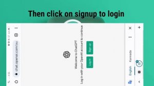 how to login to chatgpt in mobile / how to create account in chatgpt(2023) / signup in chatgpt