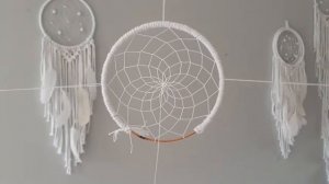 Rebecca - Dreamcatcher DIY Tutorial. Beginners DIY Macrame Dreamcatcher_[360p].mp4
