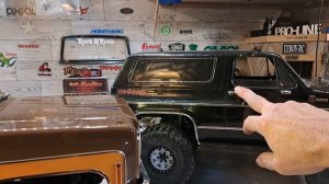 New FCX10  FMS 1/10 K5 BLAZER Compared to a TRX4 BLAZER