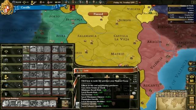 Europa Universalis 3: Divine Wind Tutorial - National Focus & Ledger I (18/25) смотреть онлайн