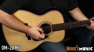 Martin Guitar Comparison  |  00-28 Modern Deluxe VS OM-28 Modern Deluxe