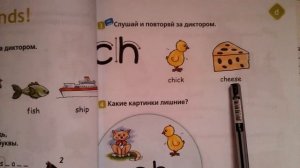 4 урок-Letter Blends! Буквосочетания sh и ch. Английский язык по школьной программе.