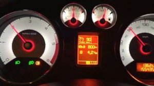 Peugeot 308 HDI 1.6 (расход топлива при скорости 90 км/ч.)