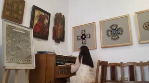 Фисгармония Liebig. Иоганн Фишер. Прелюдия и фуга си минор.