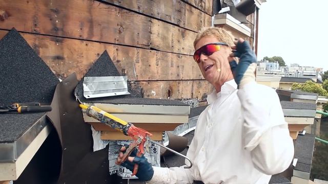 Learn to Install roof to wall metal flashing смотреть онлайн