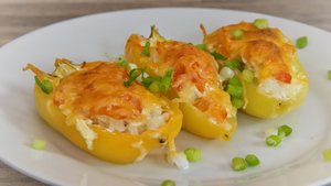 ФАРШИРОВАННЫЕ ПЕРЦЫ ПО-НОВОМУ. Рецепт в духовке