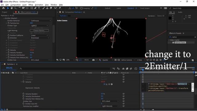 After Effects Tutorial: Particular Star Dance Animation (Trapcode Particular Tutorial)