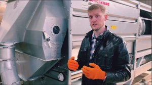 Обзор машина очистки зерна KDC 8000