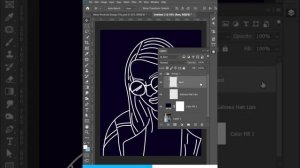 Neon Glow Effect in #photoshop #tutorial #editing #hacks #videoshort