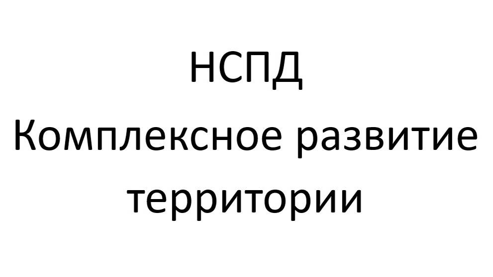 НСПД - Электронные сервисы - Комплексное развитие территории_1