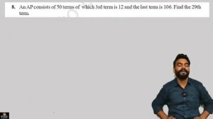 ARITHMETIC PROGRESSIONS Ex-5.2,  Class 10th, Math (Day- 14) CBSE Board ! Live Classes !