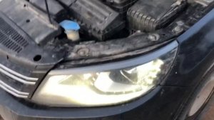 Работа мотора cawa 2.0 tsi , Tiguan