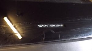 Hyundai Accent VIN Number & Paint Code Locations Vehicle Identification Number (Verna, Solaris)