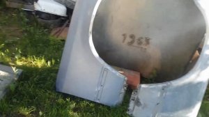 Ремонт и подготовка к покраске передних крыльев мерседес W 124 купе.