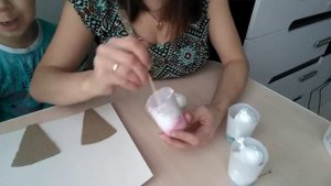Рисуем пеной для бритья