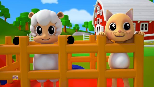 Пять Большие Утки | Утиная Рифма | Рифма В России | Five Big Ducks Song | Nursery Rhymes смотреть онлайн