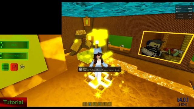 Secret Gold Dropper Level 6 and 7 | Roblox Evolution Tycoon
