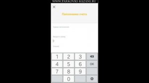 Приложение Казанский паркинг