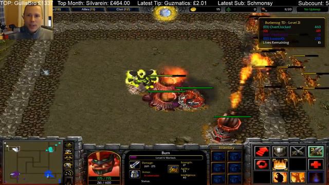 Warcraft 3 - Burbenog TD смотреть онлайн