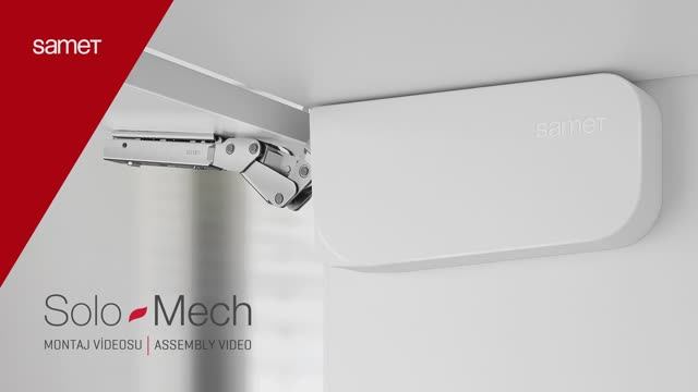 Solo-Mech. Установка подъемного механизма для одинарных фасадов от SAMET