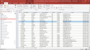 MS Access 2016 - Create Lookups