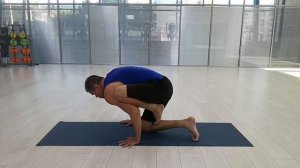 Базовые асаны. Эка пада бакасана.