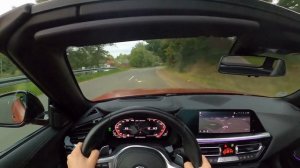 2022 BMW Z4 M40i (G29) 3.0 340HP - nice POV Drive & Sound check