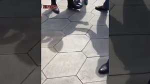 Русский на Чеченцев наехал перед мусорами)))..