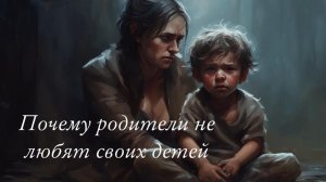 Почему родители не любят своих детей  как стать любящим родителем