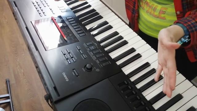 Casio WK - 7600. темп. смотреть онлайн