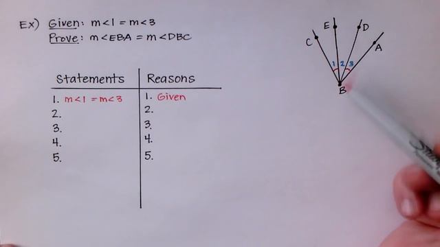 Geometry 2-6: Prove Statements about Segments and Angles смотреть онлайн