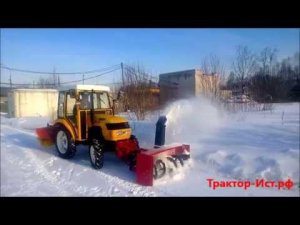 DF-244 со шнекоротором и щеткой