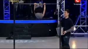 Украина мае талант. Сергей Евплов-WORKOUT 7+ пацан  такое тварит на турнике
