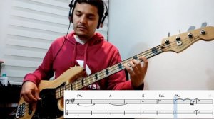 Black Pumas - Colors (Bass Cover + TAB)