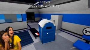 ПИГГИ 8 спрятала НАС ! Реальная история БАЛДИ в РОБЛОКС / ROBLOX PIGGY 8 от крутого папы и Валеришк