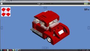 Lego Volkswagen Beetle \ Фольксваген жук из лего