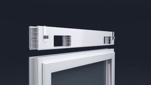 Установка вентиляции на пластиковые окна. Монтаж Comeforta Clima
