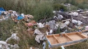 Свалка в селе Подкуровка Тереньгульского района