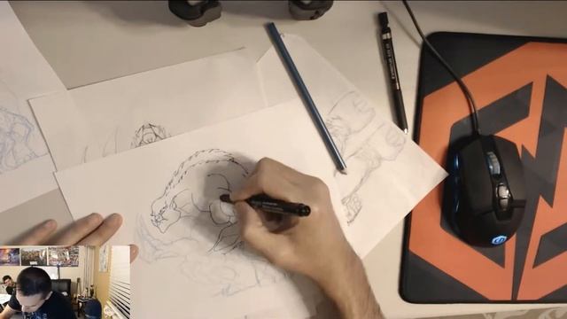 Sketch time lapse: mechanical arm troll смотреть онлайн
