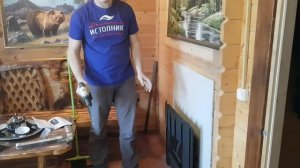 Установка печи Комета Вега от завода Гриллд