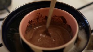 Как растопить шоколад для фондю